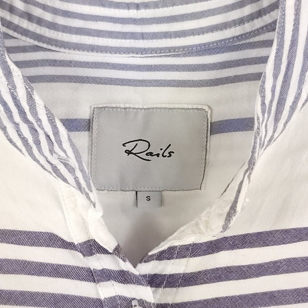 Rails Striped Button Down Shirt - Picture 7 of 14